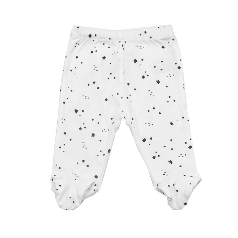 Baby Trousers 0-18 Month Cotton Cute Printed Spring Autumn Unisex Casual Footed Baby Boys Pant Infant Girl Pants Newborn Trouser