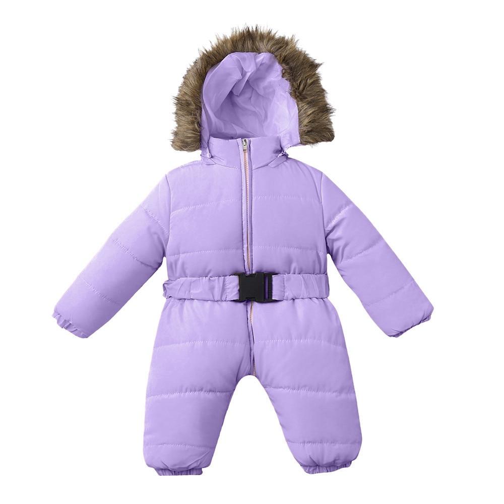 Winter Clothes For Infant Baby Hooded Warm Thick Snowsuit Jumpsuit Romper for Boys and Girls In Trend New Style