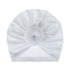 Trend New Mother & Baby Hat Soft Cotton Turban Hat Baby Elastic Toddler Infant Cap For Girls and Women