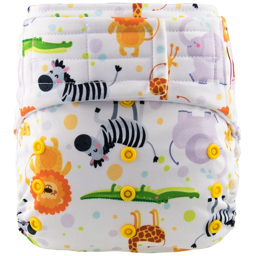 Hook & Loops Pocket Diaper - cloth Inner Waterproof Washable Reusable Baby Diaper For Kids