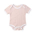 Fashion Newborn Baby Boy Girl Romper Jumpsuit Outfits Knitted Cotton Clothes For Babies In Classic Style