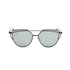 Luxury Vintage Modern Cat Eye Metal High Quality Frame  With Miror Sunglasses For  Women and Lady sunglasses With UV400 Protection