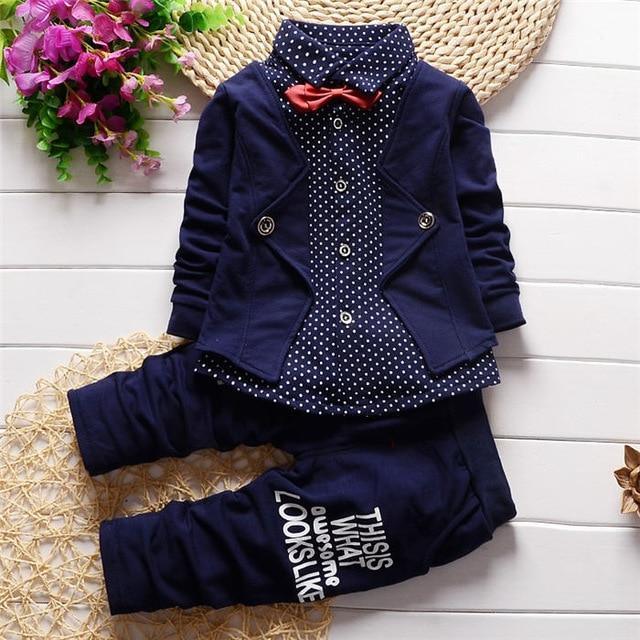 Baby Boy Gentleman Clothing Sets Birthday Formal Outfit For Boys In Modern New Deign Style