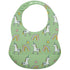 Cartoon Printed Adjustable Waterproof Silicone Feeding Bib Burp Cloth for  Baby