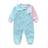 Modern Cartoon Unicorn Baby Girl Jumpsuit Footies  Romper For Newborn Boy and Girls In Trend Design