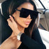 Oversized Modern Luxury Big Frame Square Women Sunglasses New Brand Designer With UV400 Protection Sunglasses oculos masculino