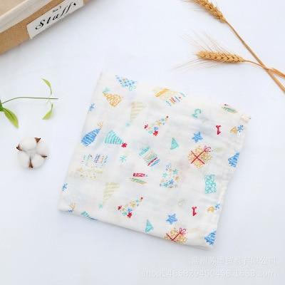 Muslin 100% Cotton Baby Swaddles Soft Newborn Blankets Bath Gauze Infant Wrap Sleep sack Stroller .