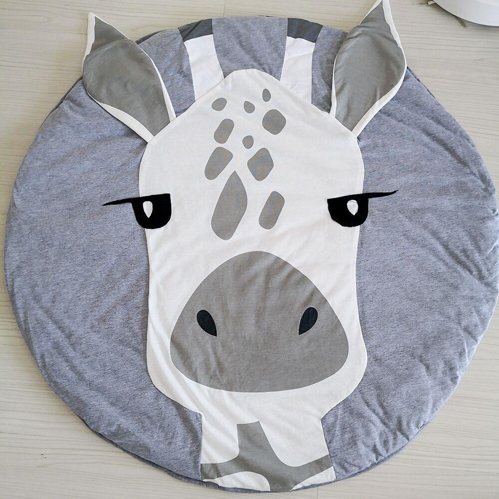 Cartoon Baby Play Mats Pad Toddler Kids Crawling Round Carpet Rug Toys Mat For Children Room In elegant Modern Design