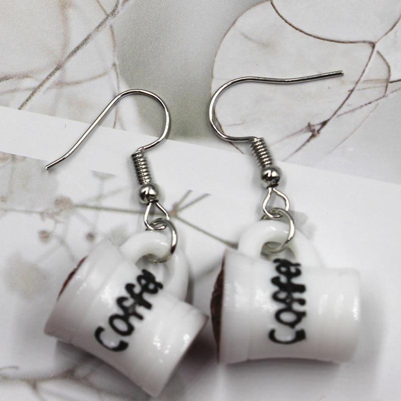 Fashion Creative Simulation of Mineral Water Bottles Earrings Cute Handmade Earrings Womens Jewelry