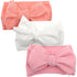 Modern Luxury Elegant Baby Girls Headband Turban Photography Props Baby Hair Accessories Bow 3 Pcs Set For Girls Baby