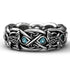 Epic Viking Nordic Mythology Giant Wolf Men Ring Defense Totem Wolf Fashion Hip Hop Rock Unisex Finger Ring Punk Gift For Men