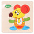 Baby Toys Wooden 3D Puzzle Cartoon Animal Intelligence Kids Educational Brain Teaser Children Tangram Shapes Learning