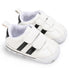 Fashion Soft Sole Hook Loop Pre Walker Sneakers Unisex Baby Boy Girl Leather Sports Non-slip Walker Shoes