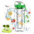 900mlFruit Infuser Water Bottle Juice Shaker Sports Lemon Water Bottle Fitness Sport Fruit Drinking Bottles Gadget For Fitness Sport and Excerises In Modern New Trend Design