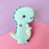 Dinosaur Teether Teething Animal Shape  Chewable Chewing Toys For Baby Boys And Girls  BPA Free Food Pefect Gift