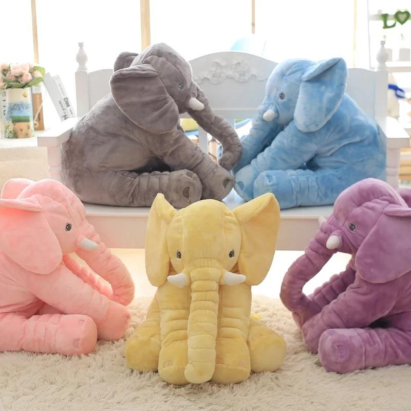 Kids Elephant Soft Pillow Large Elephant Toys Stuffed Animals Plush Toys Baby Plush Doll Infant Toys Children Gift