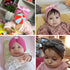 Handmade Knitted Winter Baby Hat for Girls Candy Color Enfant Baby Beanie Turban Hats Newborn Baby Cap