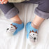 Baby Shoes First Shoes Toddler First Walkers Boy Soft Sole Rubber Outdoor Baby Shoes Cute Animal Baby Anti-slip Booties