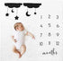 Newborn baby Monthly Growth  Blanket Photography Props Background Cloth For Baby In Modern New Design