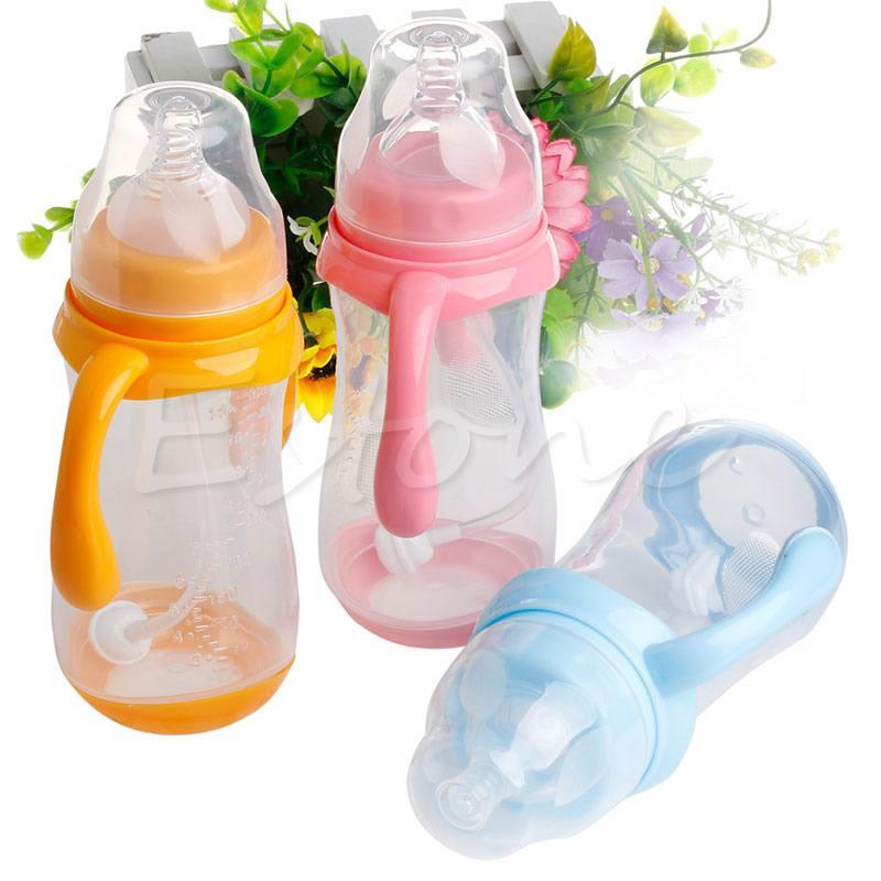 1Pc 320ML Wide Neck Anti-colic Baby Infant Milk Feeding Nipple Bottle Nurser New Soft Bottles