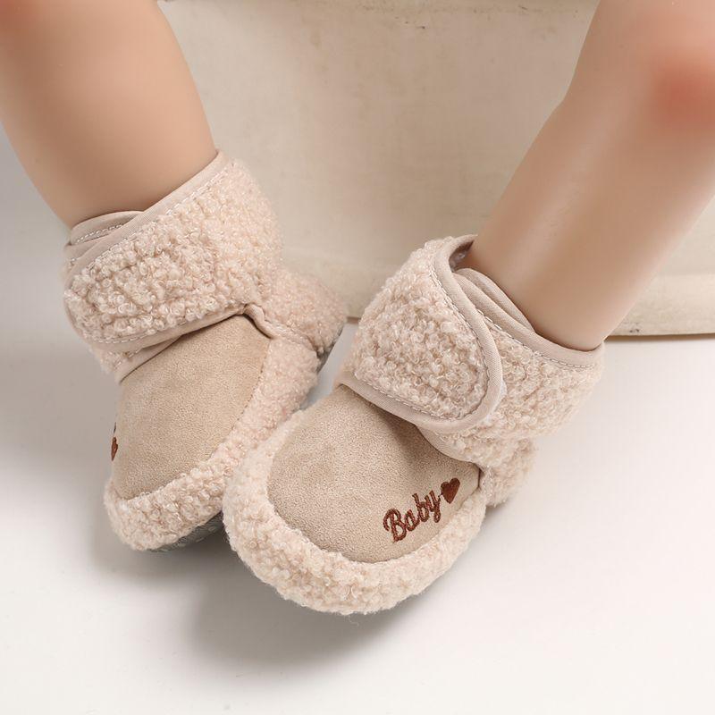 Baby Winter Warm First Walkers Cotton Baby Shoes Cute Infant Baby Shoes Soft Sole Shoe For Toddlers For Boys And Girls