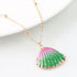 Boho Conch Shell Necklace Shell Gold Shell Chain Necklace Women Seashell Choker Necklace Pendants Jewelry Bohemian Female