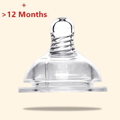 Infant Cartoon Baby Cute Feeding Glass Bottle Safe Silicone Milk Bottle With Handle Newborn Drink Training Colorful Feeding Bottles