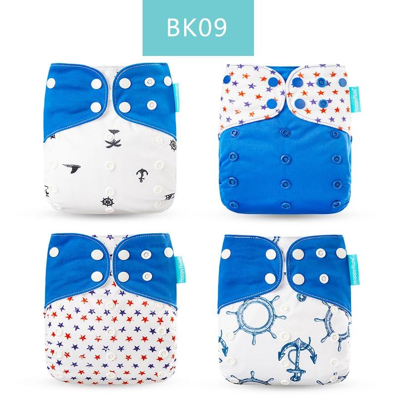 4pcs/set Washable Eco-Friendly Cloth Diaper Cover Adjustable Nappy Cloth Diapers Cloth Nappy For Baby Boys and Grils Baby