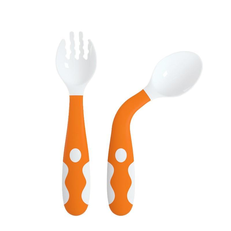 Baby Soft Silicone Spoon Infant Feeding Spoon Utensils Auxiliary Food Spoon Learn Eat Training Soft Spoon Children Tableware