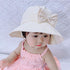 Modern Baby Girls Sun Hat Cotton Baby Hat Kids Child Cap Bowknot Flower Print Bucket Hat Double Sided