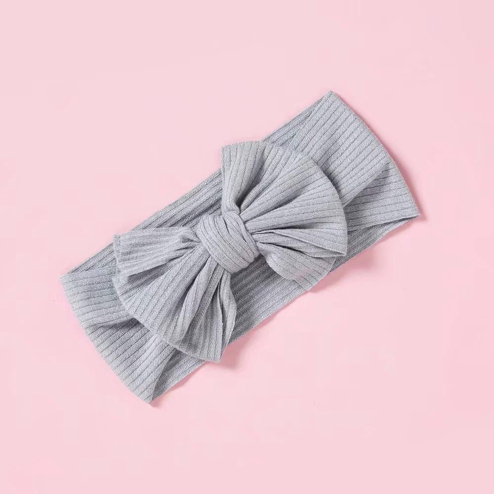 Modern Bowknot Baby Headband Elastic Turban Baby Girl Headbands Baby Girls Bow