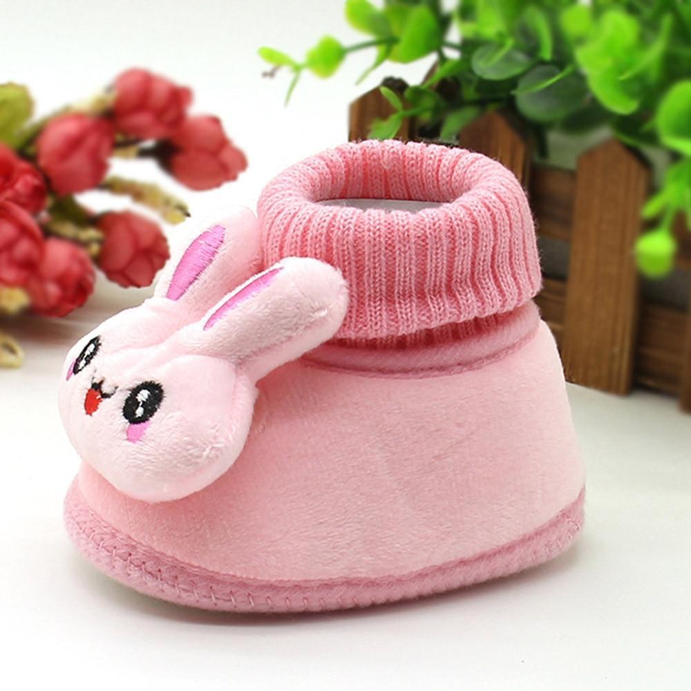 Newborn Baby Shoes Non-slip Crib First Walker Soft Material Comfortable Winter Boots Baby Autumn Shoes