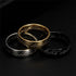 Great Stainless Steel One Ring of Power Elegant Gold Color Wedding Ring Modern Lovers Women Men Fashion Jewelry