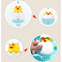 Modern Cartoon Duck Baby Water Toys Bath Toys Children Bathroom Sprinkler Toys Penguin Clockwork For Kids