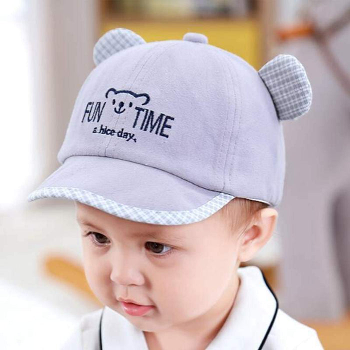 Modern Baby Boy Cap Embroidery Number Baby Baseball Cotton Sun Hat For Boys Sport Cap