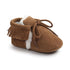 Cute Baby Infants Shoes Dot Knitting Boots Casual Non-slip Soft Soled Walking Shoes