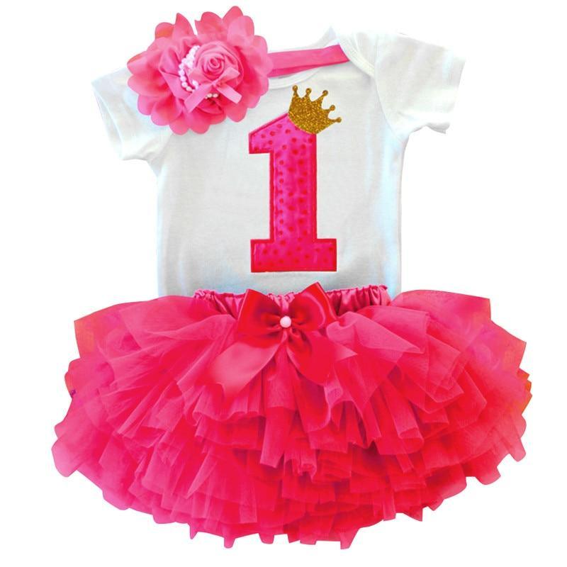 Modern Luxury Unicorn Party Dresses For 1 Year Baby Girl Birthday Outfits FOr 1st Birthday Party In Modern New Design