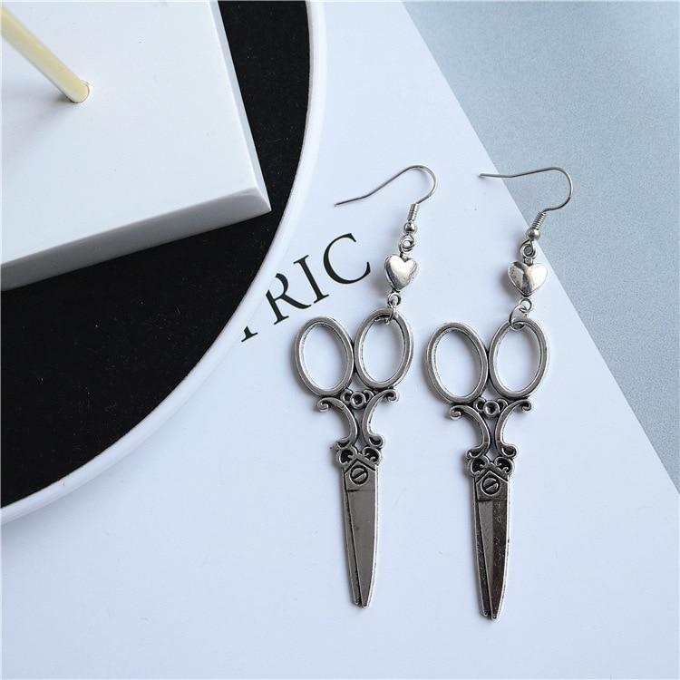 Luxury Punk Sliver Drop Earrings With Creativity Jewelry Accessories For Women In Simple Fashion Design