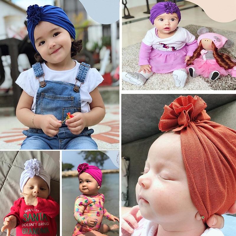 Baby Girls Head Wrap Turban Headbands Hair Accessories For Girls Baby Kids In Modern New Style And Design  Bow