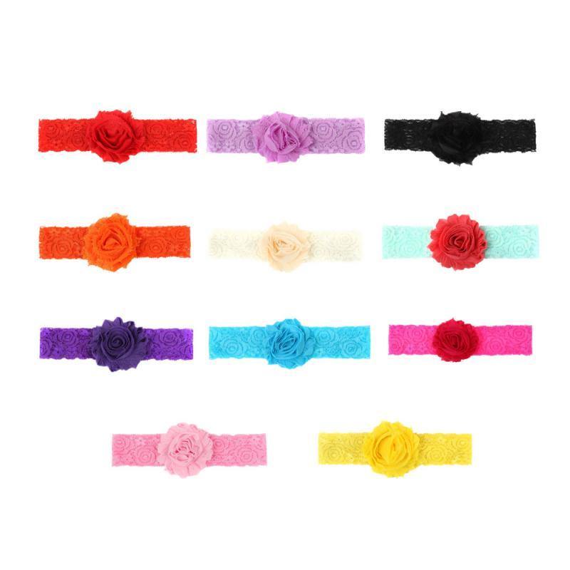 Luxury Cute Baby Girl Headband Ribbon Elastic Rope Big Bow Hair Band Candy Color Pony Tail Ties Ropes For Girls