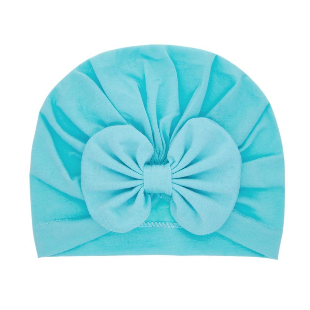 Children Baby Hat Kids Bow Cap Newborn Girls Photography Props Turban Infant Props For Baby Girls