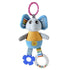 Modern Baby Development Giraffe Animal Hand Bells Rattles Handle Toys Stroller Hanging Teether Baby Toys For Kids