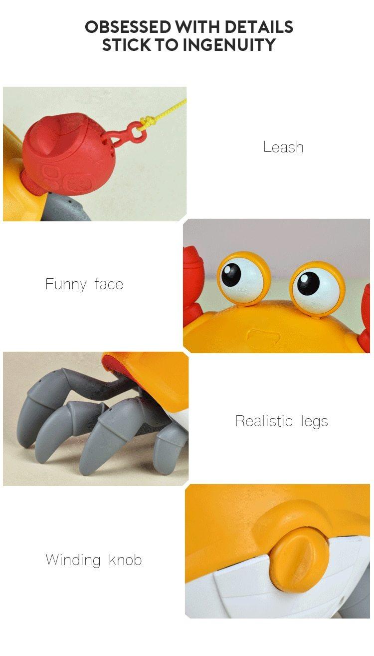 Bath Toys Crab Clockwork Baby Infant Water Beach Toys For Baby Bath Tub Swim Shower Game Bathroom Toy For Kids