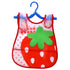 Fashion Printed Adjustable Animal Plastic Waterproof Lunch Feeding Bibs Feeding Cloth for Children In Modern Design