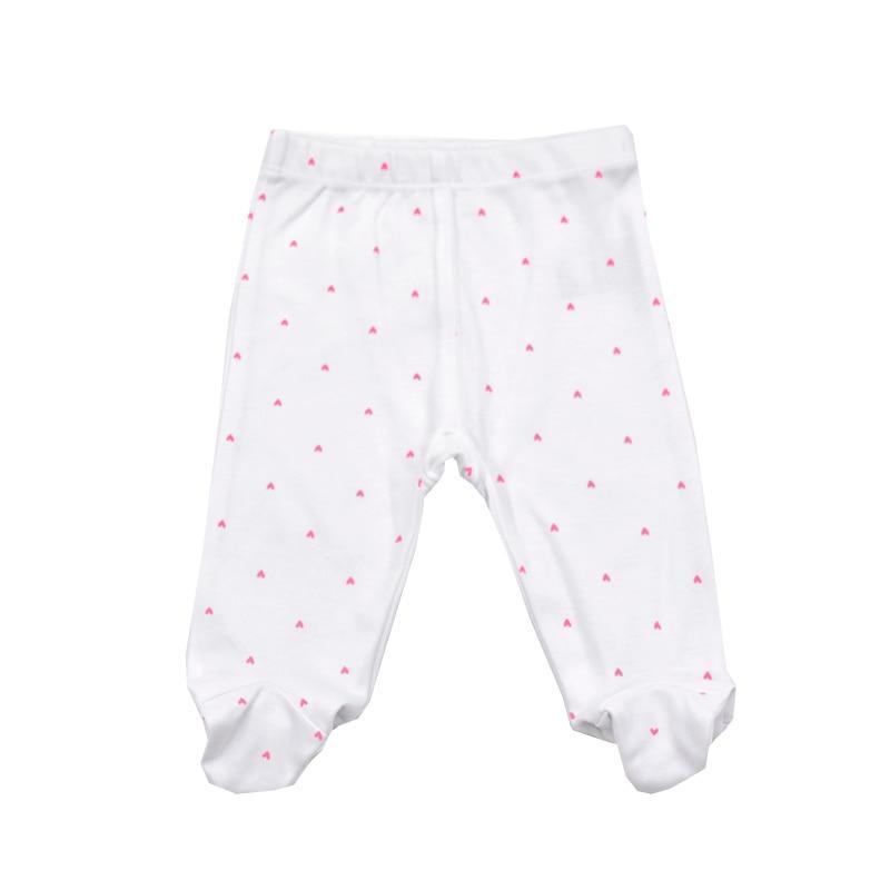 Baby Trousers 0-18 Month Cotton Cute Printed Spring Autumn Unisex Casual Footed Baby Boys Pant Infant Girl Pants Newborn Trouser