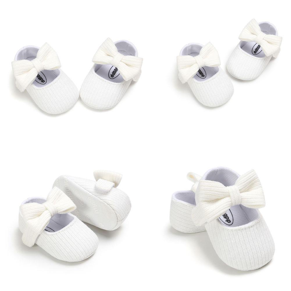 Baby Girl Princess Shoes Newborn Girls Bowknot Soft Bottom Casual Prewalkers For Baby Girl Shoes 0-18Months