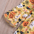 Modern Autmn Colorful Baby Kids Girl Dress For Kids Infant Baby Girls 1-6Years In Hallowen Pumpkin Design Autmn Season