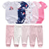 Solid Bodysuits Pants Baby Boy Clothes Clothing Sets 0-12M  Unisex Newborn Baby Pajamas Romper Jumpsuit For Boys and Girls Kids