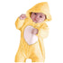 New Trend Cozy Warm Winter Newborn Zipper Heart Fleece Climbing Hooded Romper Baby Suit Outwear Jumpsuit For Baby Boys And Girls