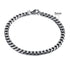 Luxury Popular Mens Simple 3-11mm Stainless Steel Curb Cuban Link Chain Bracelets for Women and Men Unisex Wrist Jewelry Brecelet